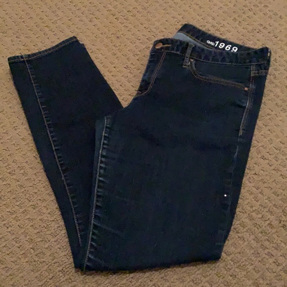 GAP Denim - Gap 1969 Always Skinny Dark Wash Jeans